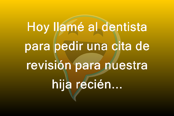 Cita al dentista